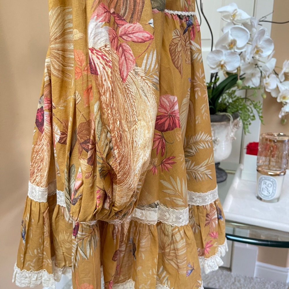 Zimmermann ASCENSION FRILL MINI DRESS sz 3 AU NEW $795 - Picture 10 of 17